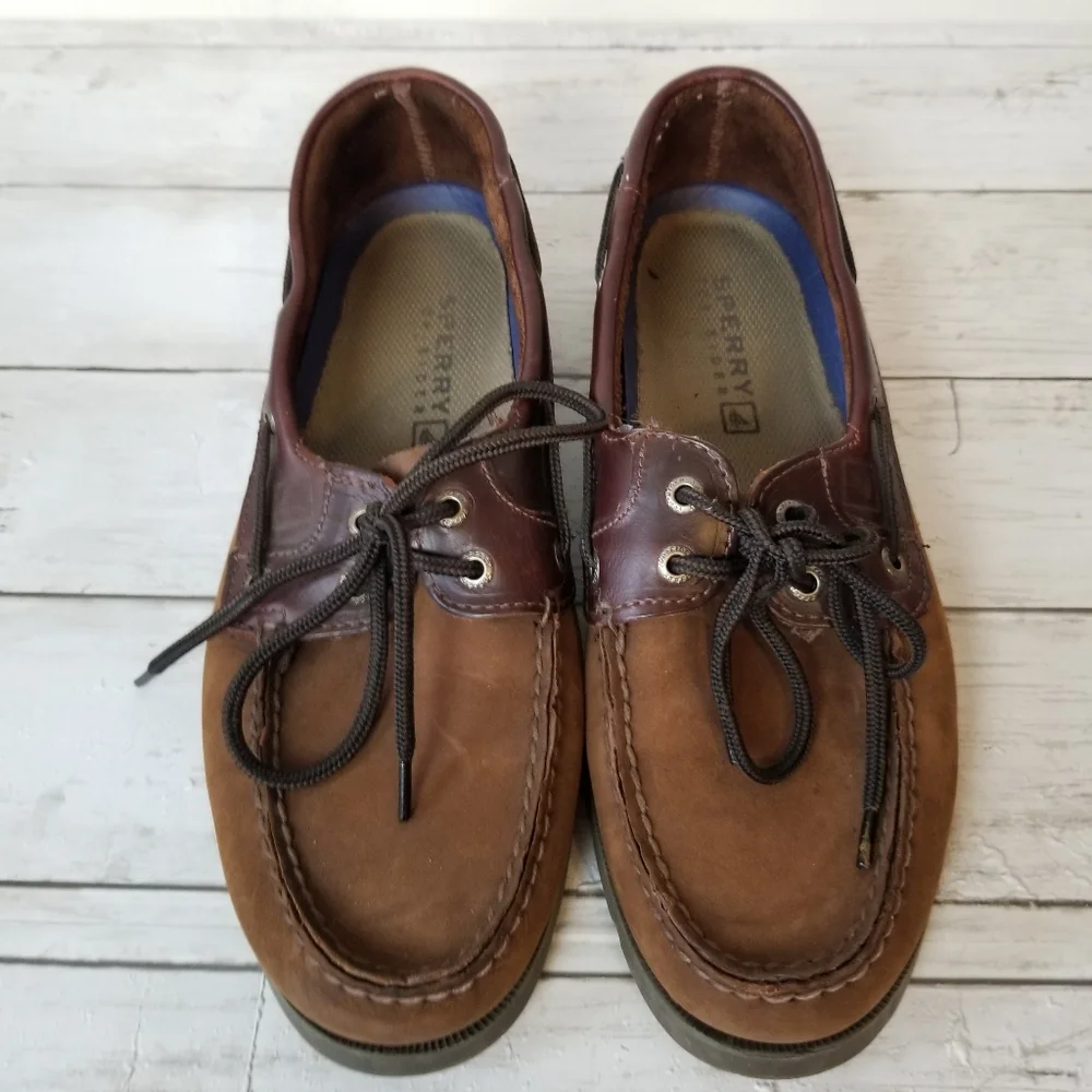 Sperry Leather Top Sider Boat Deck Shoes